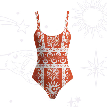 Purplehecate Visionary Sun Tank One Piece Swimsuit