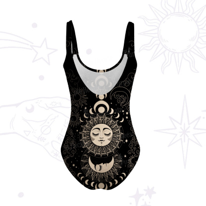 [Copy]Purplehecate Starry Night Lunar Moth Tank One Piece Swimsuit