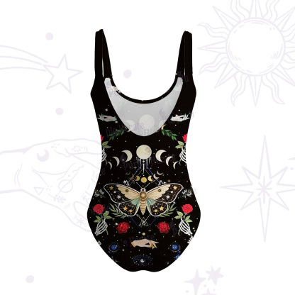 Purplehecate Moonlight Metamorphosis Tank One Piece Swimsuit