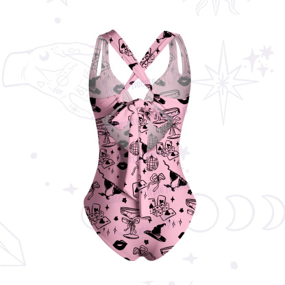 Purplehecate Witch’s Night Out One-Piece Swimsuit