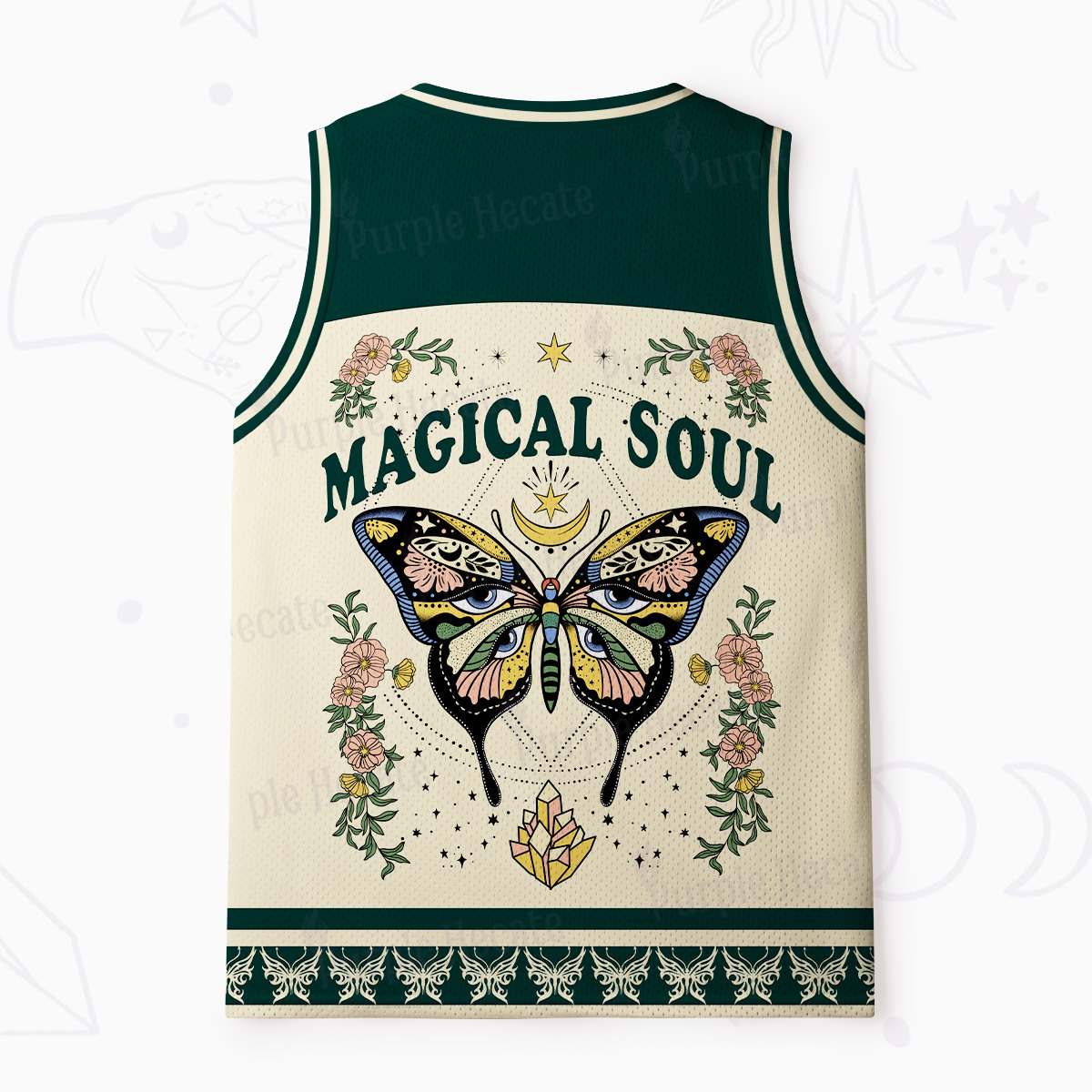 Purplehecate Magical Soul Mesh Jersey Tank Top
