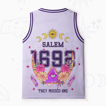 Purplehecate Salem 1692 They Missed One Mesh Jersey Tank Top