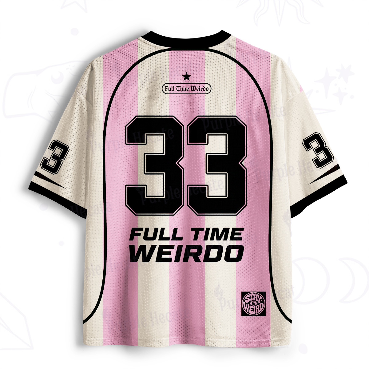 Purplehecate Full Time Weirdo Mesh Jersey