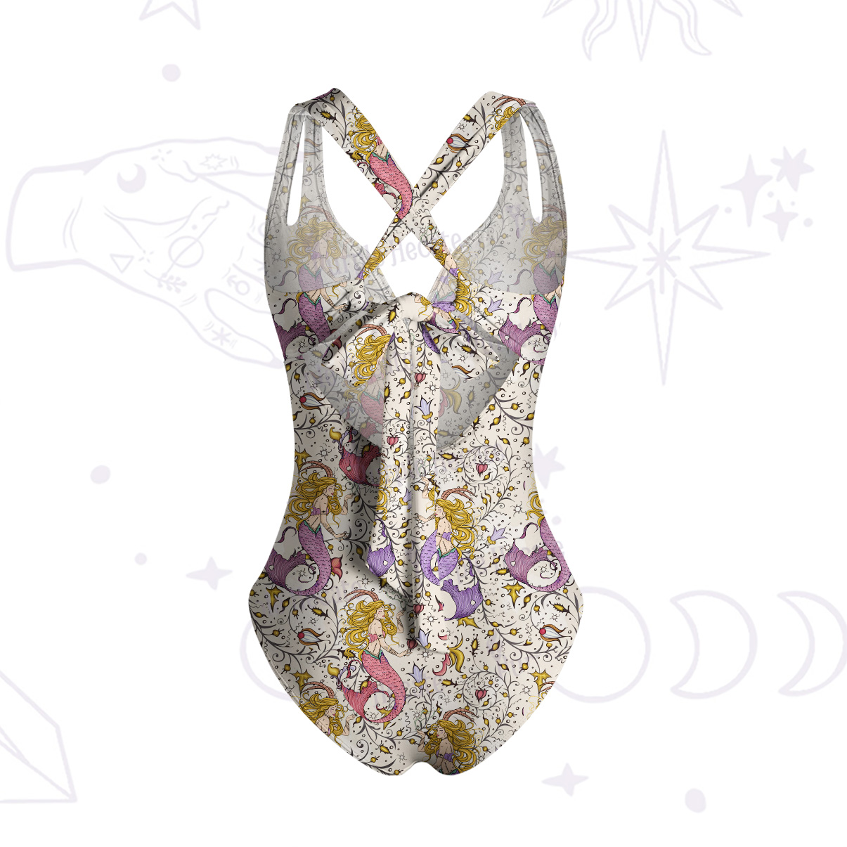 [Copy]Purplehecate Starry Tides One-Piece Swimsuit
