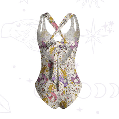 [Copy]Purplehecate Starry Tides One-Piece Swimsuit