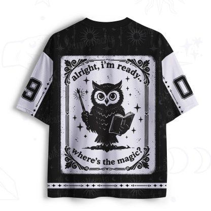 Purplehecate Okay I'm Here Where's The Magic Mesh Jersey