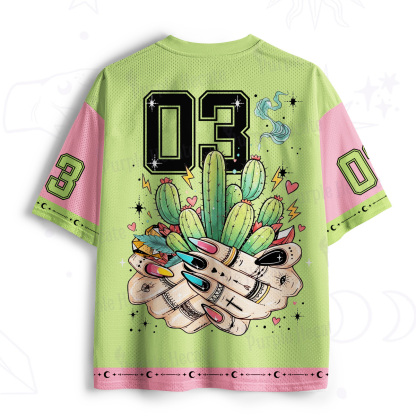 Purplehecate Vibes Not Lies Keep Away Mesh Jersey