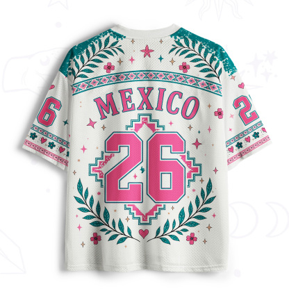 Purplehecate Mexico Wild Jaguar Mesh Jersey