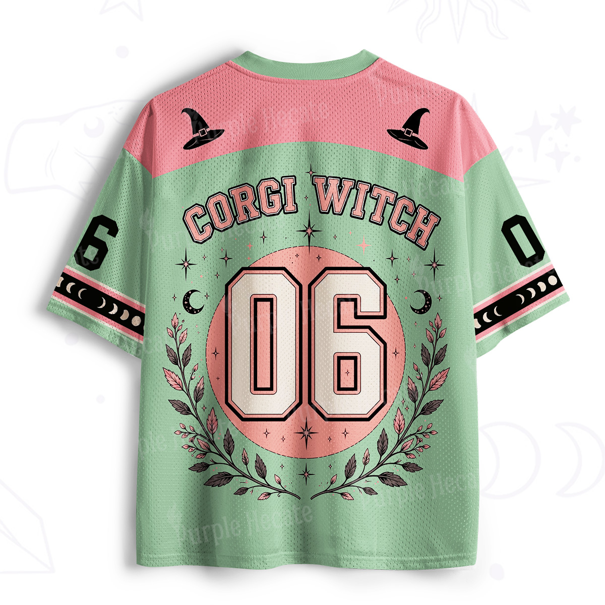 Purplehecate Corgi Witch Mesh Jersey