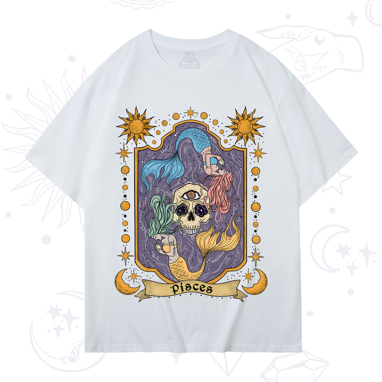 Purplehecate Pisces Zodiac T-Shirt