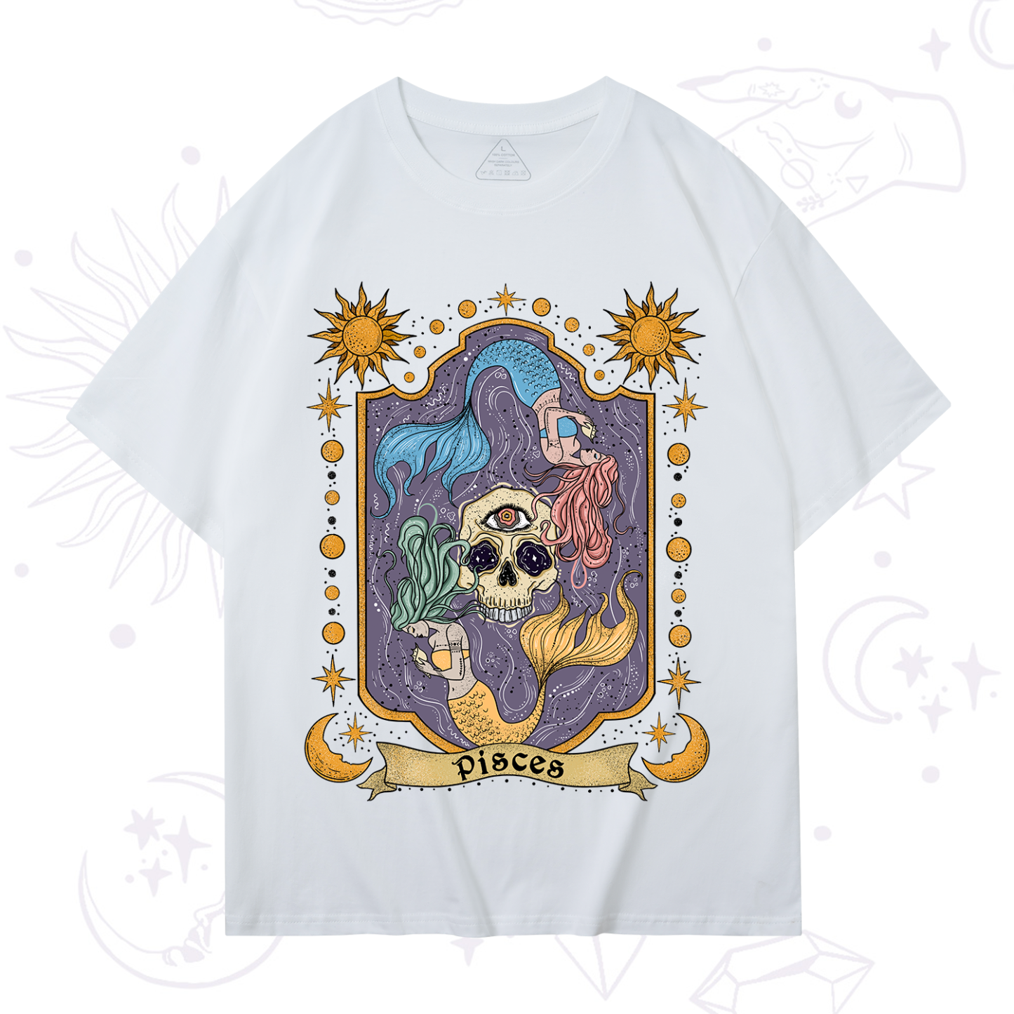 Purplehecate Pisces Zodiac T-Shirt
