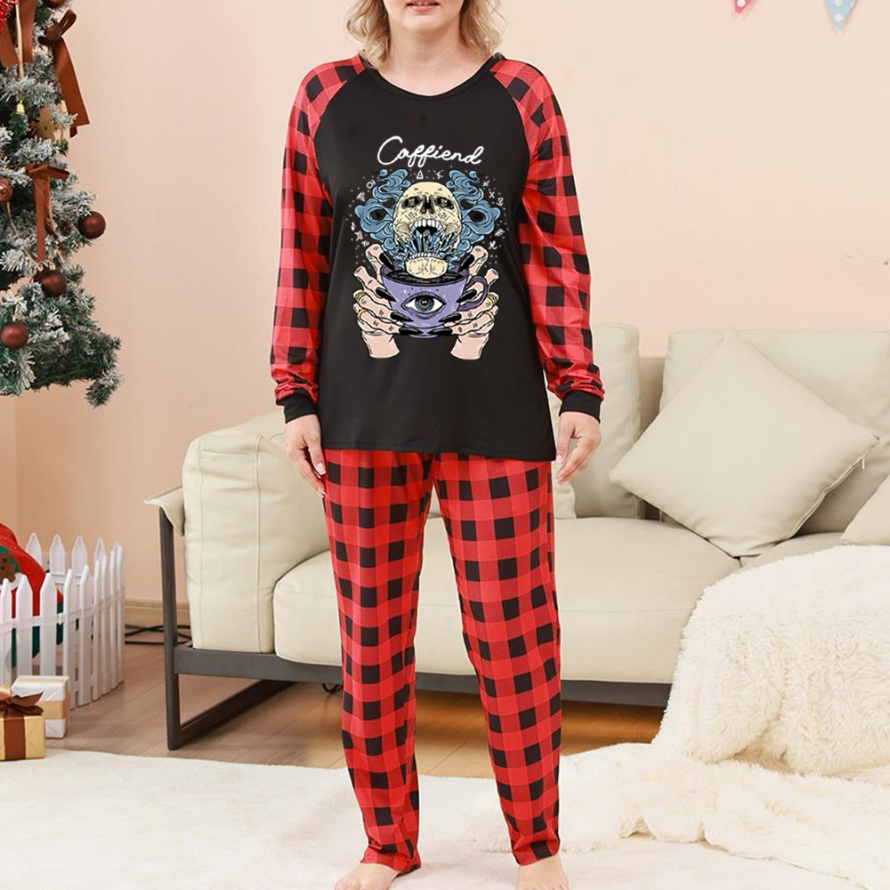 Purplehecate Caffiend Christmas Pajamas