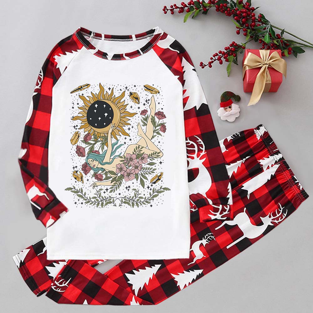 Purplehecate My Girl Your Day Will Come Elk Christmas Pajamas