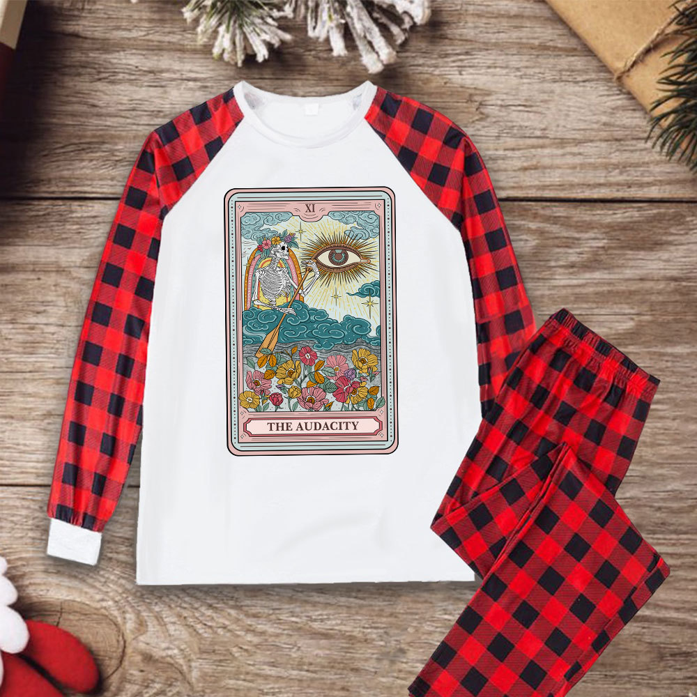 Purplehecate The Audacity Tarot Christmas Pajamas