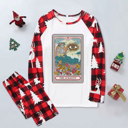 Purplehecate The Audacity Tarot Elk Christmas Pajamas