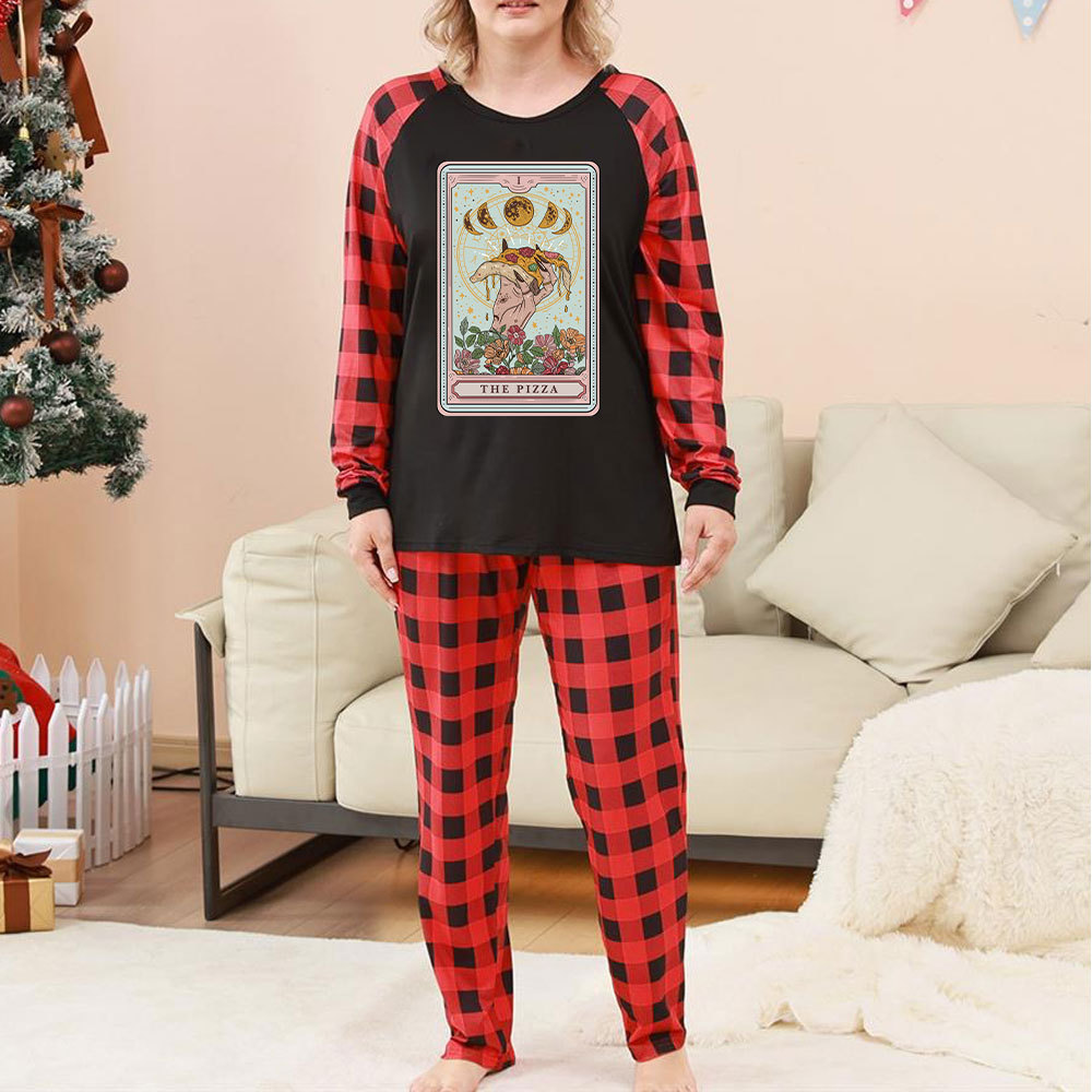 Purplehecate The Pizza Tarot Christmas Pajamas