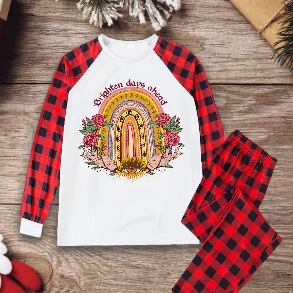 Purplehecate Brighten Days Ahead Christmas Pajamas