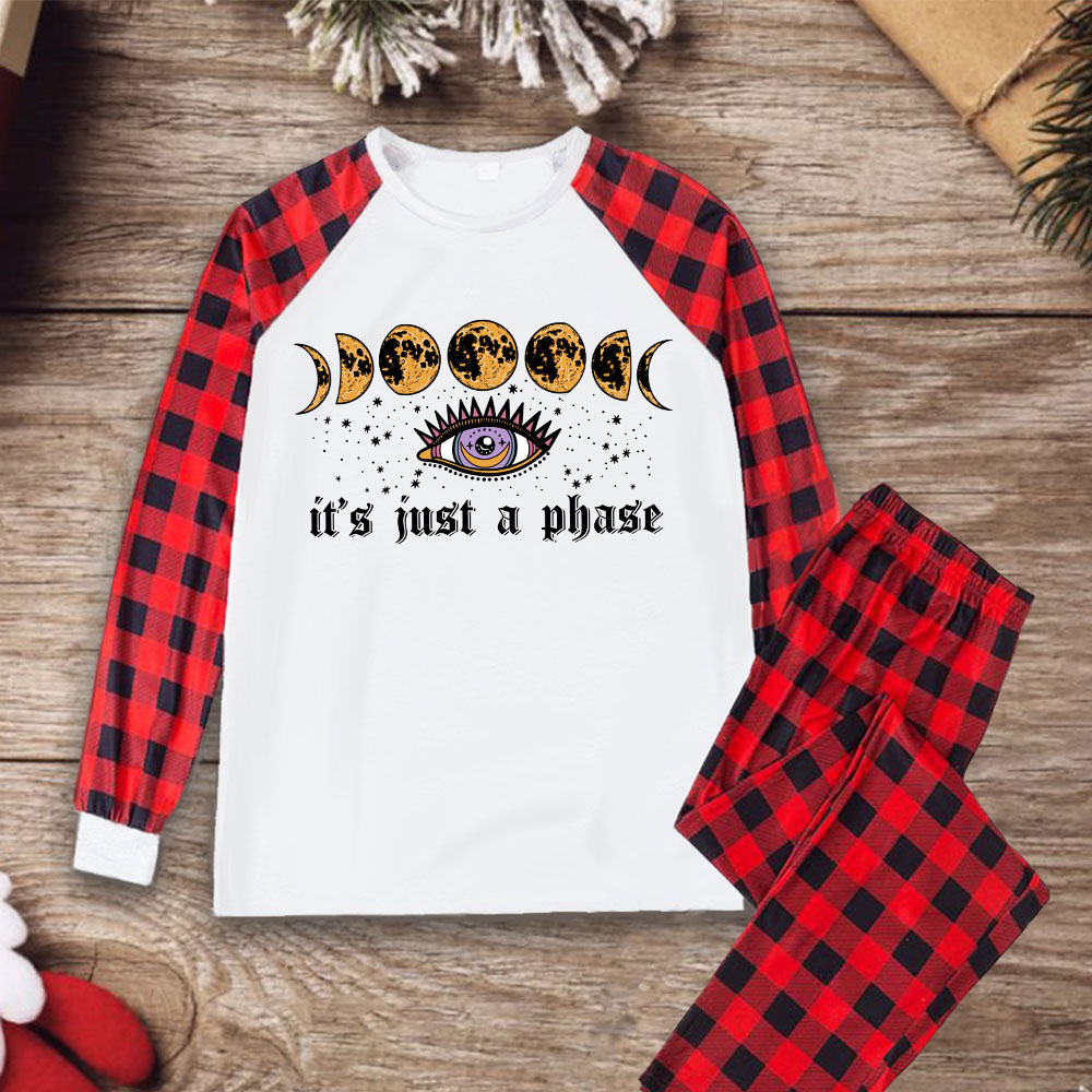 Purplehecate It's Just A Phase Christmas Pajamas