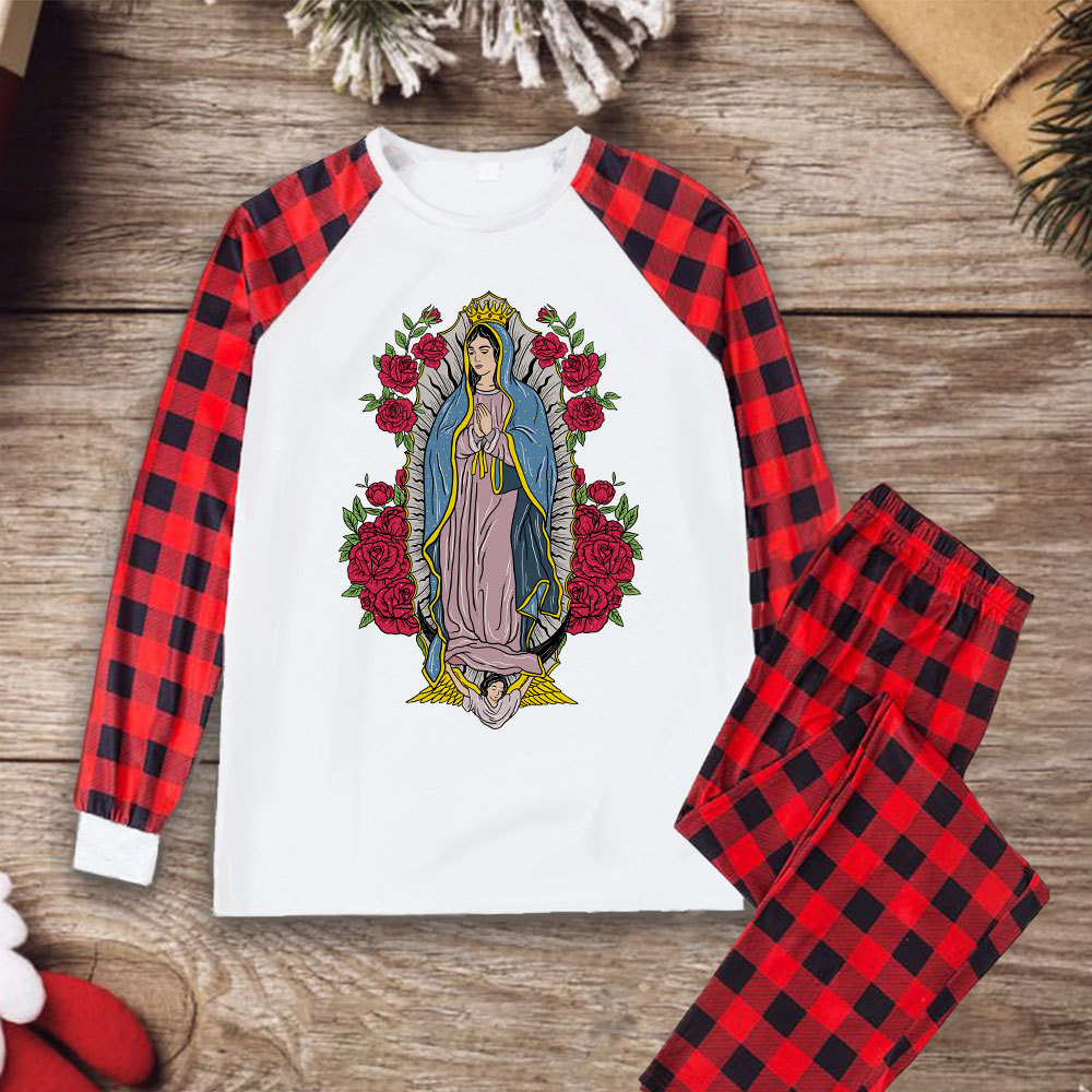 Purplehecate Mother Mary Christmas Pajamas