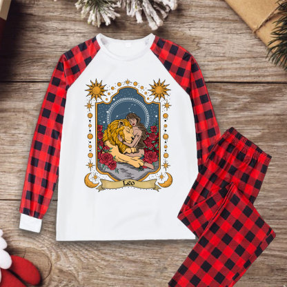 Purplehecate Leo Zodiac Christmas Pajamas