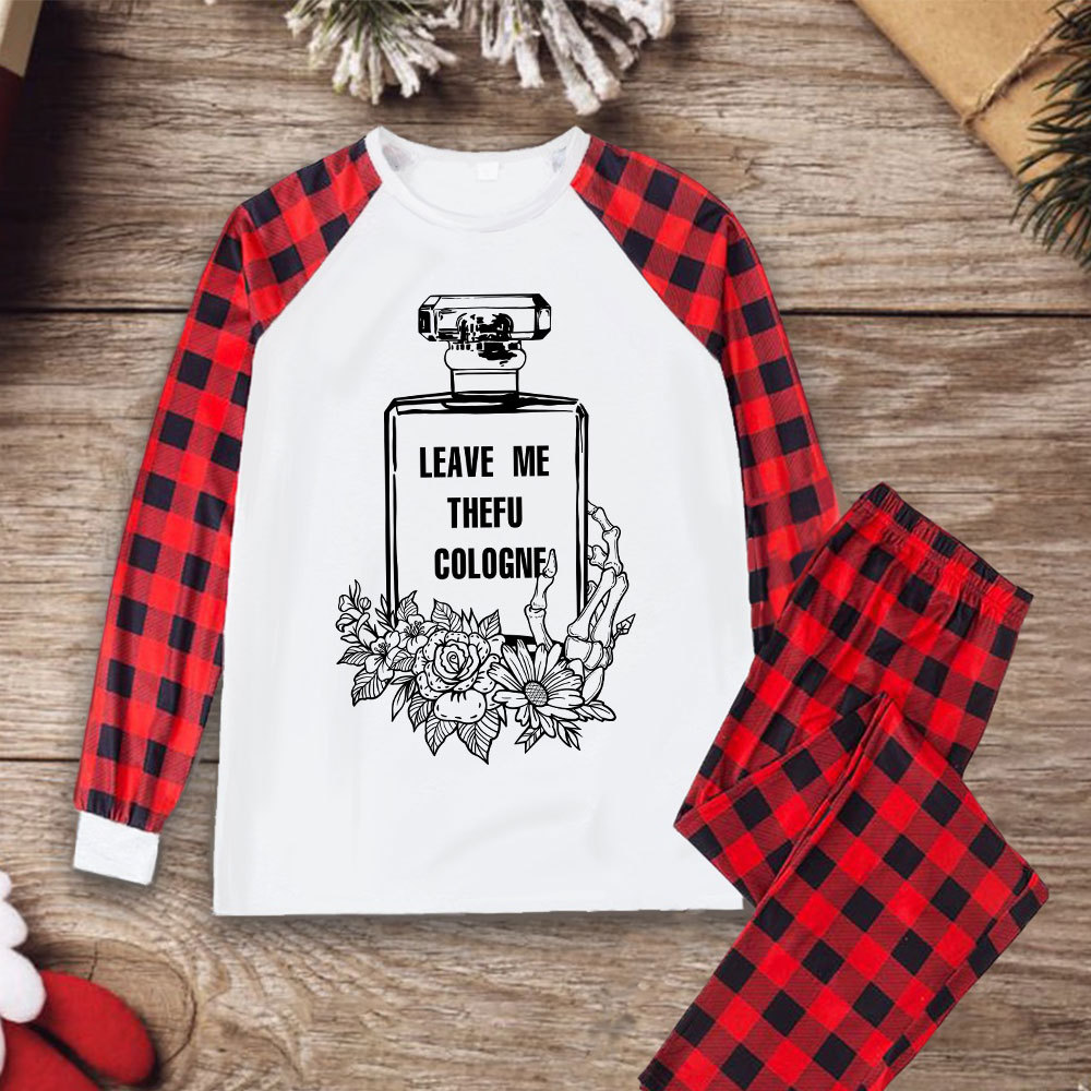 Purplehecate Leave Me The FU Cologne Christmas Pajamas