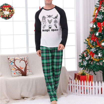 Purplehecate Magic Space Christmas Pajamas