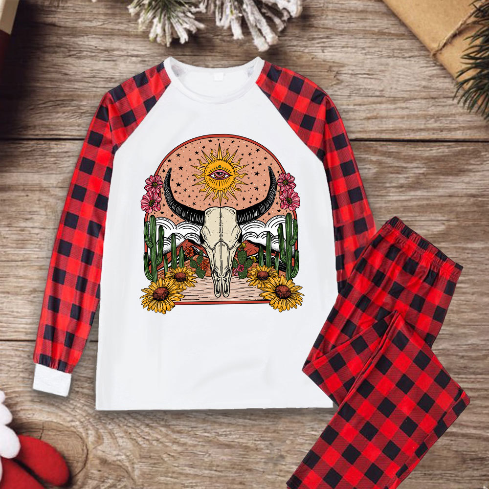 Purplehecate Desert Bloom Christmas Pajamas