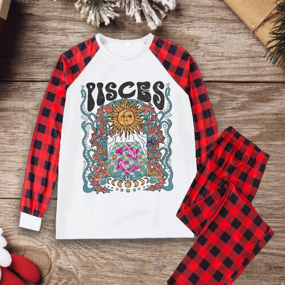 Purplehecate Pisces Spirit Zodiac Christmas Pajamas