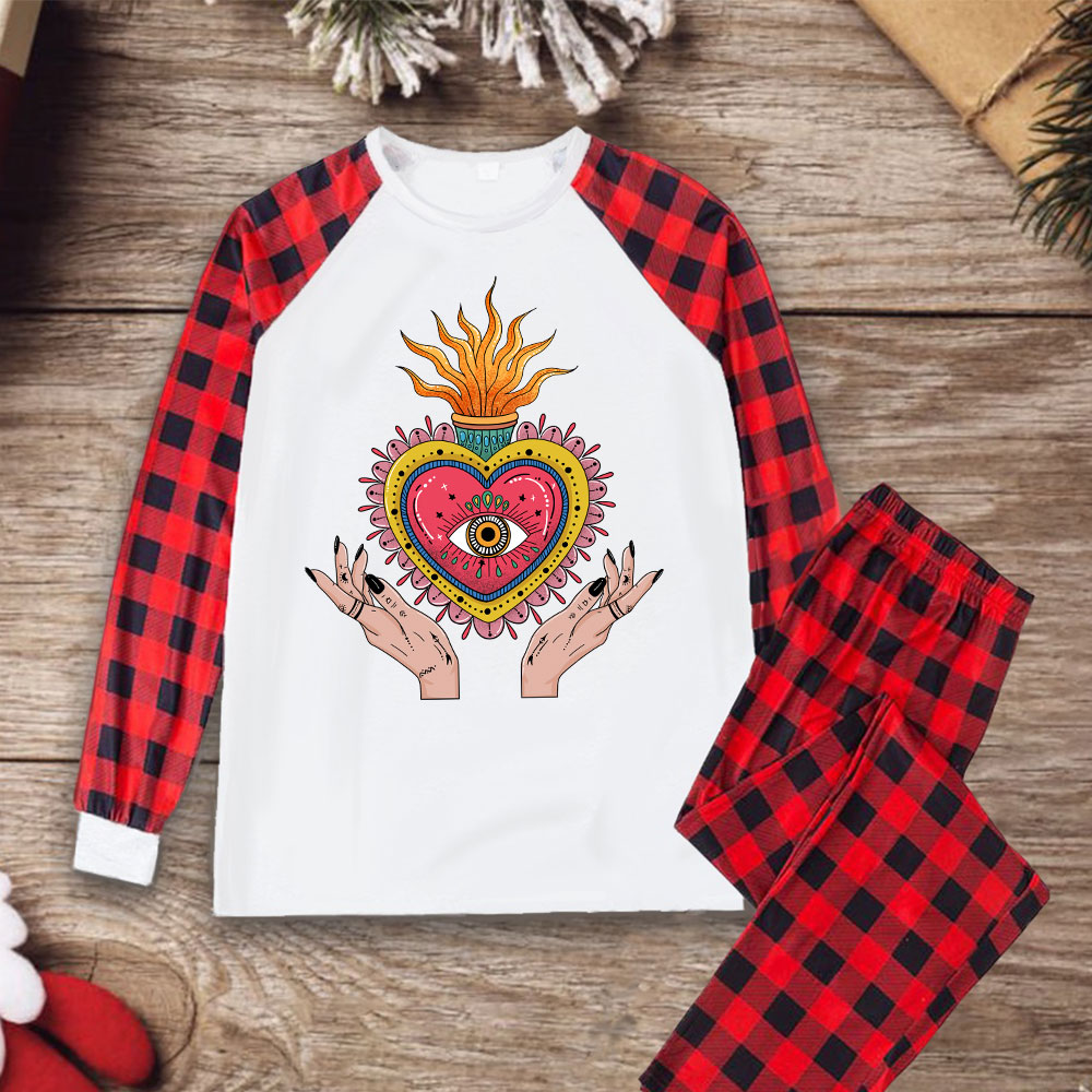 Purplehecate The Fiery Eye Christmas Pajamas