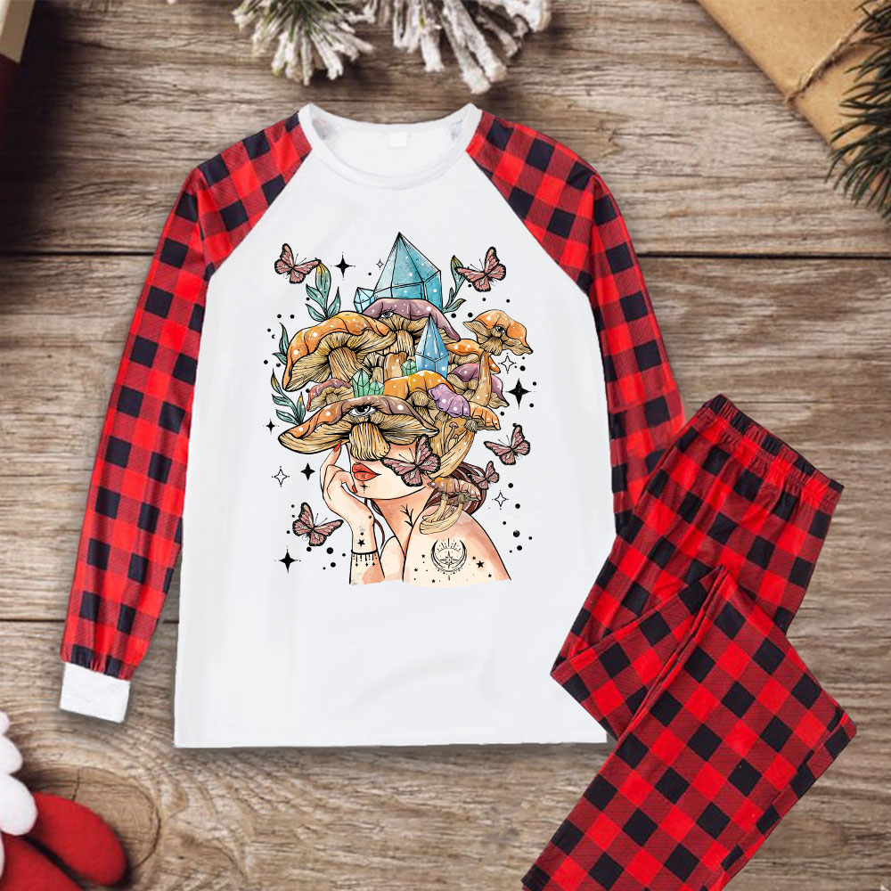 Purplehecate Crystal Goddess Christmas Pajamas