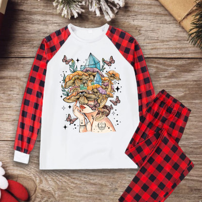 Purplehecate Crystal Goddess Christmas Pajamas