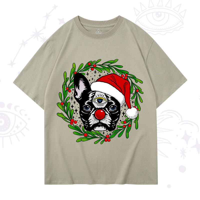 Purplehecate Christmas Celestial Canine T-Shirt