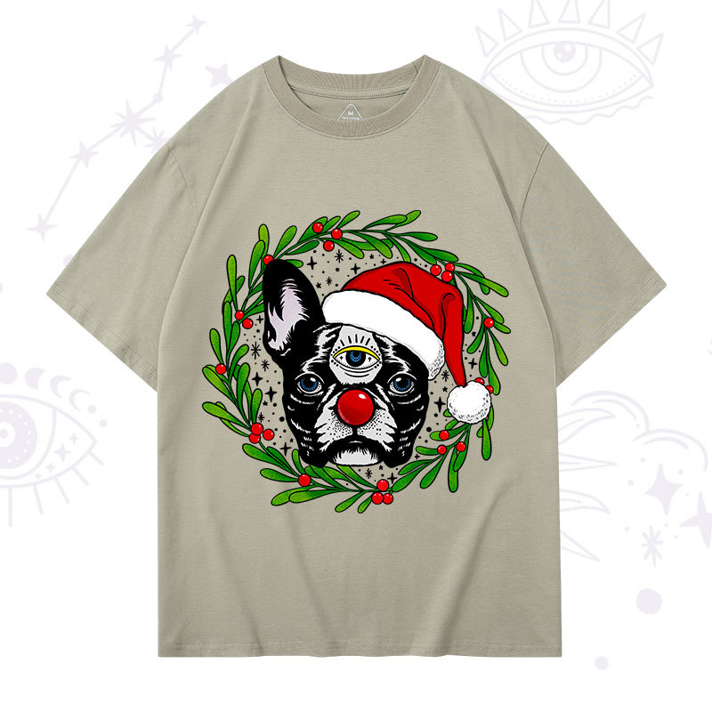 Purplehecate Christmas Celestial Canine T-Shirt