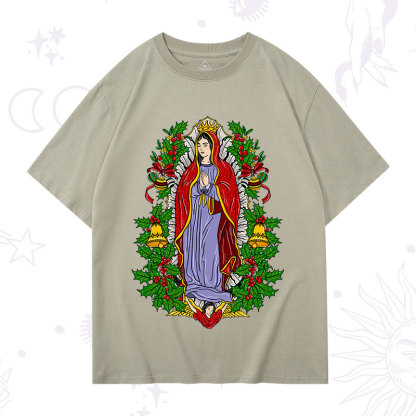 Purplehecate Christmas Mother Mary T-Shirt
