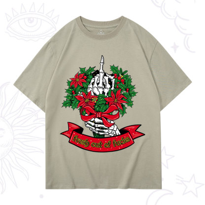 Purplehecate Christmas Fresh Out Of Fuck T-Shirt