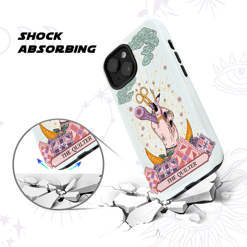 Purplehecate The Quilter Phone Case
