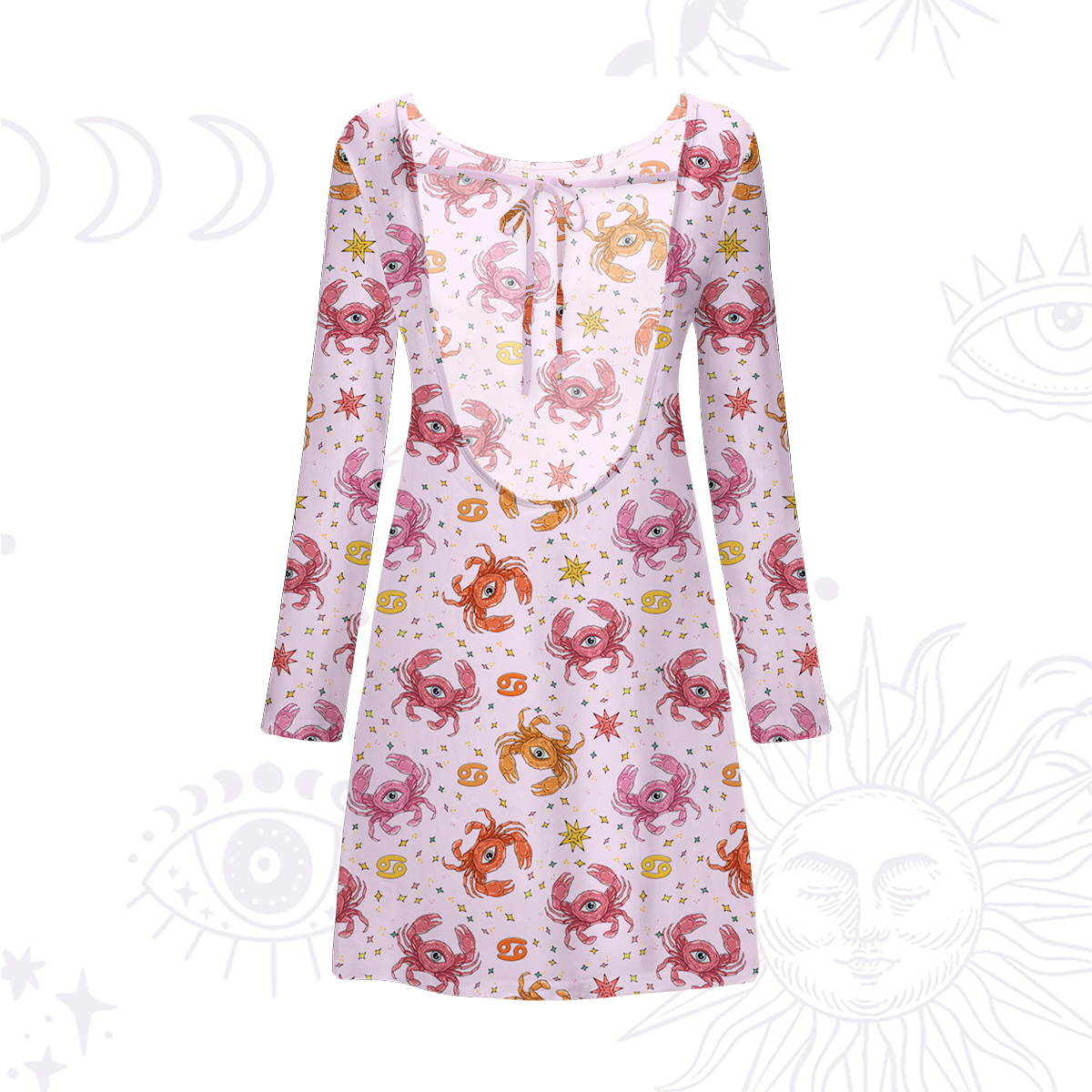 Purplehecate The Chicken Nugget Beachwear Cover-Up Dress