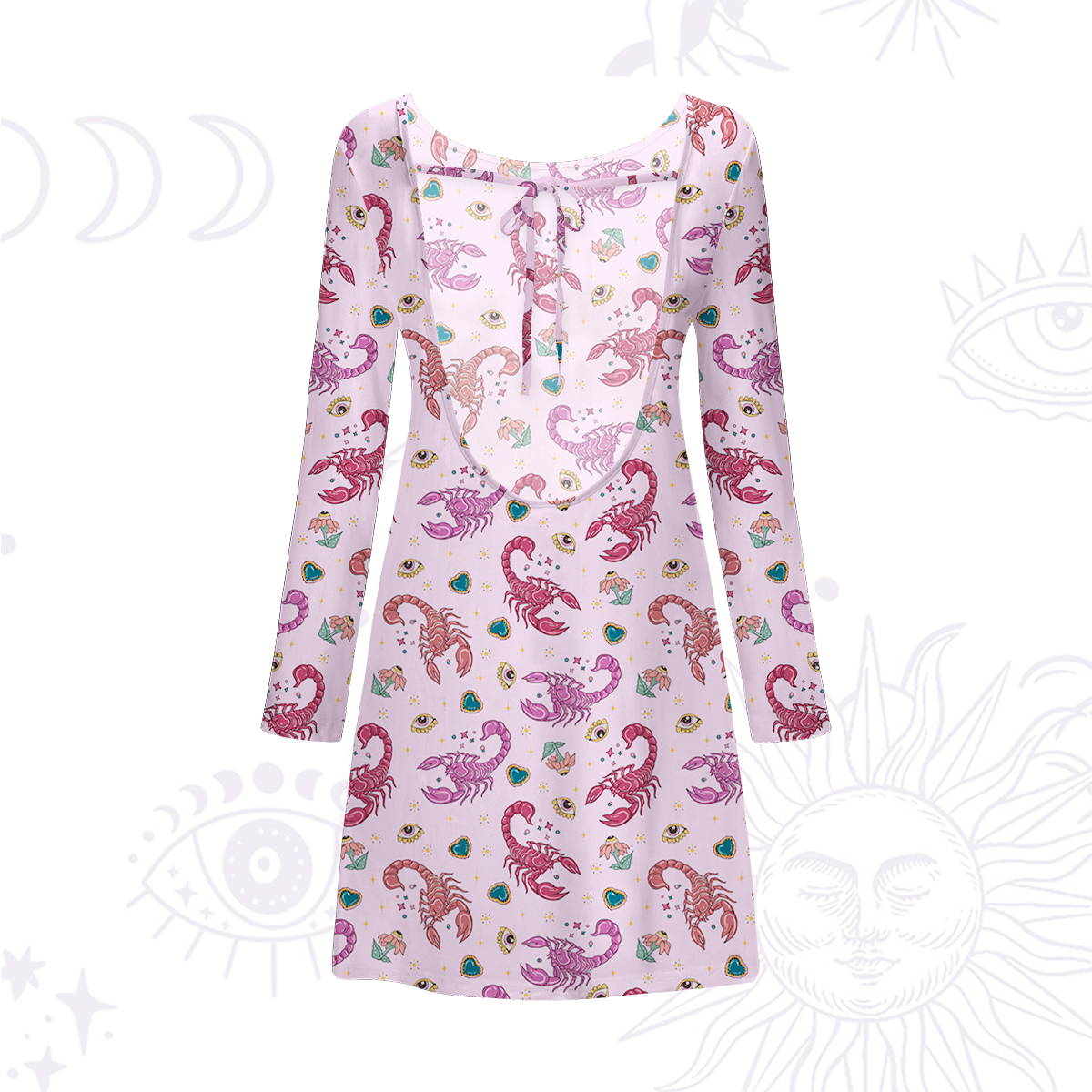 Purplehecate Scorpio Spirit Zodiac Maxi Tank Beachwear Dress