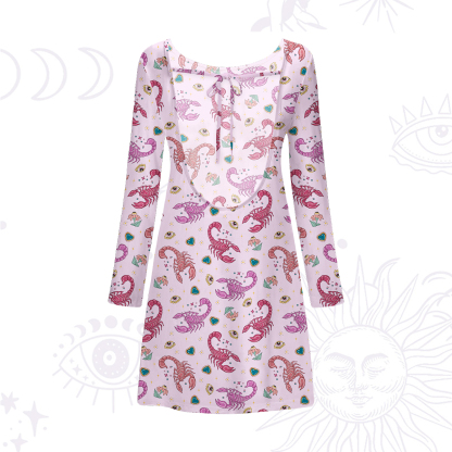 Purplehecate Scorpio Spirit Zodiac Maxi Tank Beachwear Dress