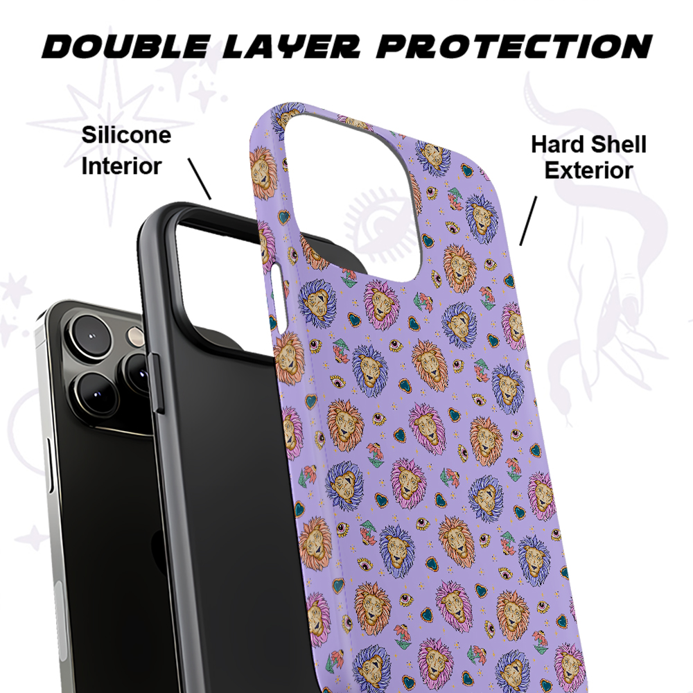 Purplehecate Leo Spirit Zodiac Phone Case