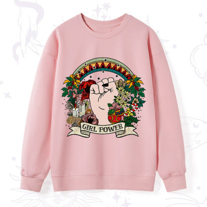 Purplehecate Christmas Girl Power Sweatshirt