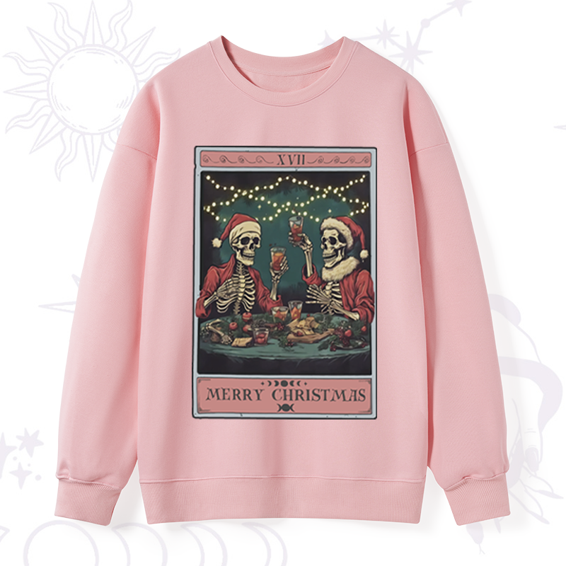 Purplehecate Christmas Dinner Tarot Sweatshirt