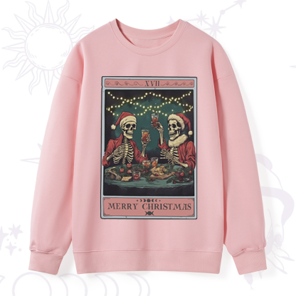 Purplehecate Christmas Dinner Tarot Sweatshirt