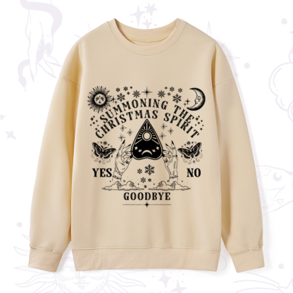 Purplehecate Christmas Mystical Talking Board Sweatshirt