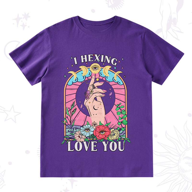 Purplehecate I Hexing Love You T-Shirt