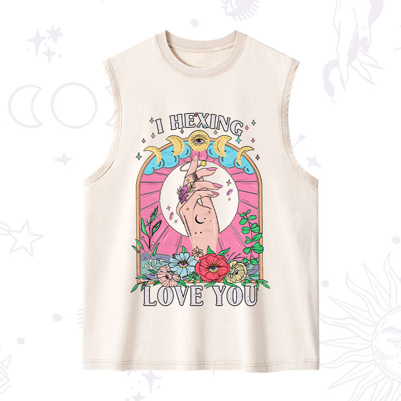 Purplehecate I Hexing Love You Washed Tank