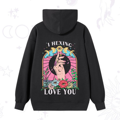 Purplehecate I Hexing Love You Hoodie