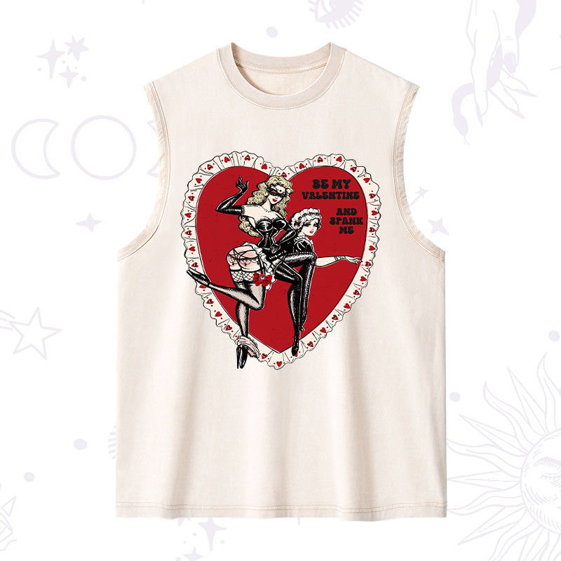 Purplehecate Be My Valentine And Spank Me Washed Tank