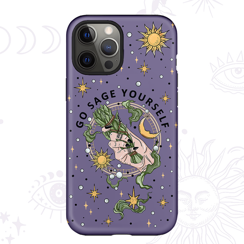 Purplehecate Go Sage Yourself Phone Case