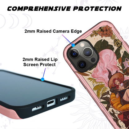 Purplehecate The Reader Tarot Card Phone Case